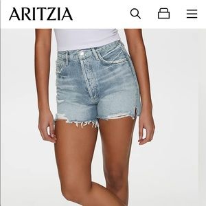 Aritzia AGOLDE DEE SHORT in Riccochet size 24